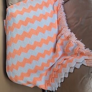 Crocheted Afghan blanket
